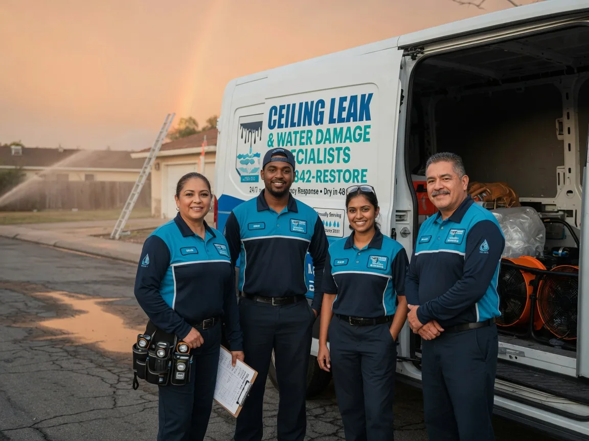 Ceiling Leak Cleanup company in Merrimack, NH