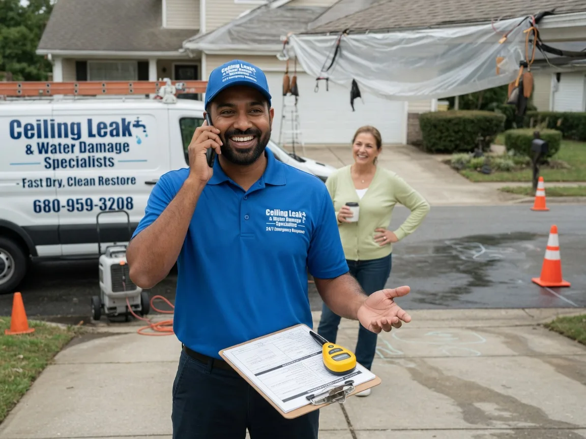 Ceiling Leak Cleanup Merrimack, NH FAQs